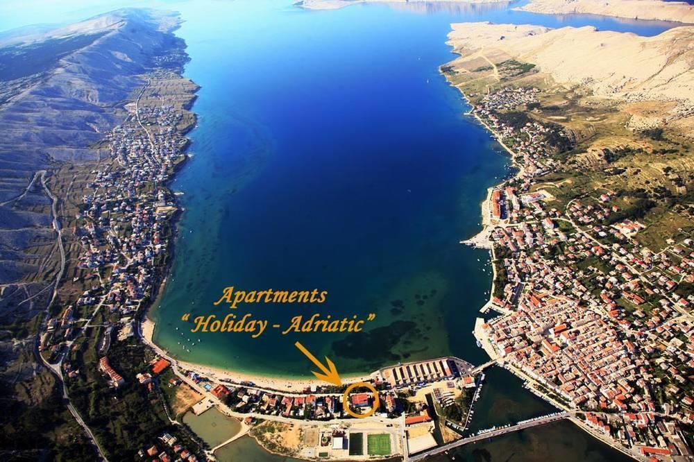 Studio Holiday Adriatic Pag Town Habitación foto